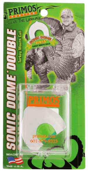 Primos 1172 Sonic Dome  Double Reed Attracts Turkeys White