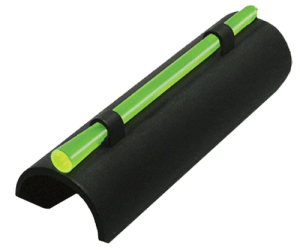 HiViz MPB MPB Plain Barrel Snap-On Front Sight Black | Green/Red Fiber Optic