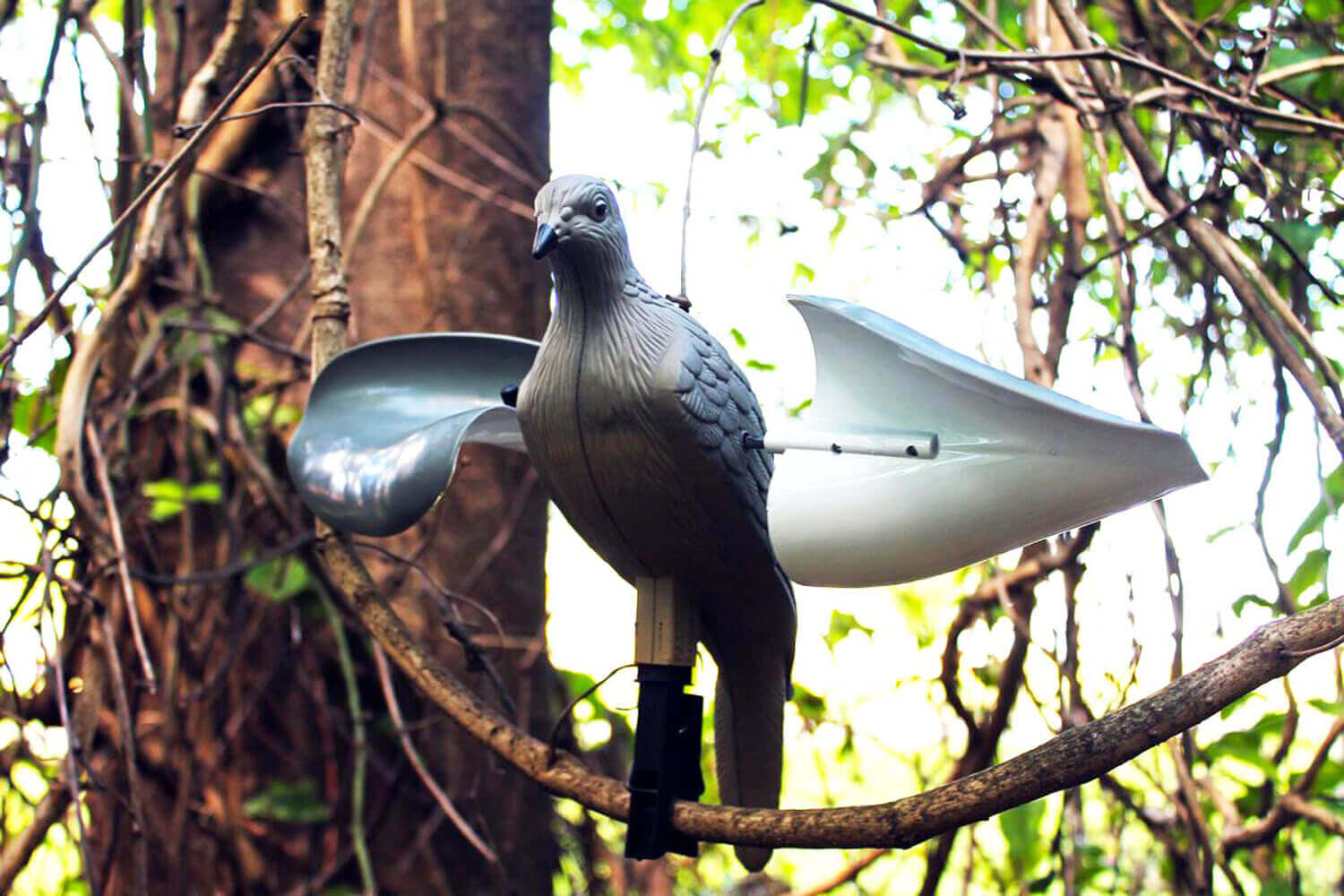 Mojo Outdoors HW7201 Wind Dove Doves Species Gray Plastic - Image 3