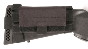 Blackhawk 52BS02BK Buttstock Shell Pouch  5 Shell Capacity Black Nylon Ripstop Ambidextrous