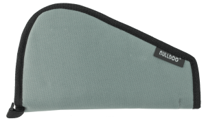 Bulldog BD610 Pistol Rug Small 12" Gray with Black Trim Water-Resistant Nylon