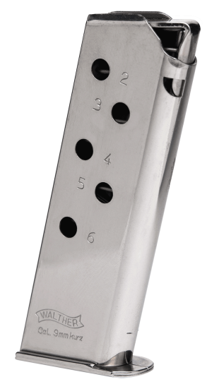 Walther Arms 2246011 PPK/S Nickel Detachable 7rd for 380 ACP Walther PPK/S
