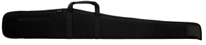 Bulldog BD250 Deluxe Shotgun Case made of Water-Resistant Nylon with Black Finish 1.75" Foam Padding Laminated Brushed Tricot Lining & Zippered Accessory Pocket 52" L