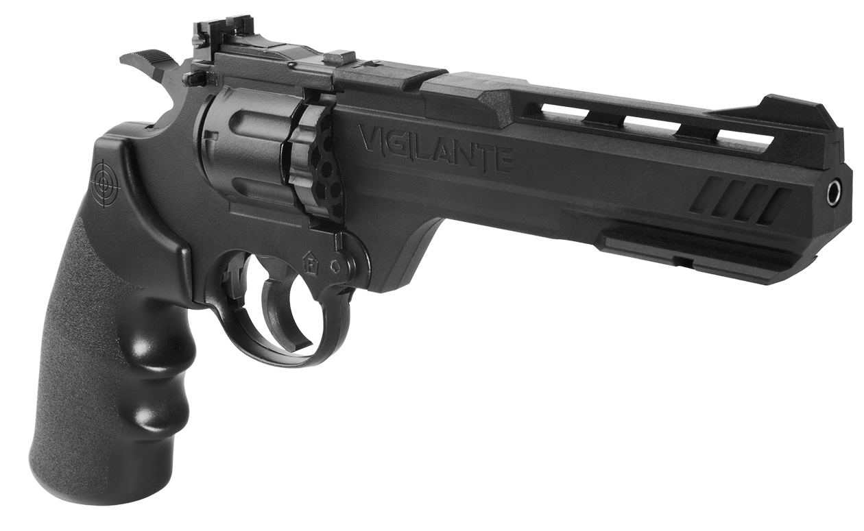Crosman CCP8B2 Vigilante Air Pistol CO2 177 6rd 10 Pellets 6" Black Polymer Grips
