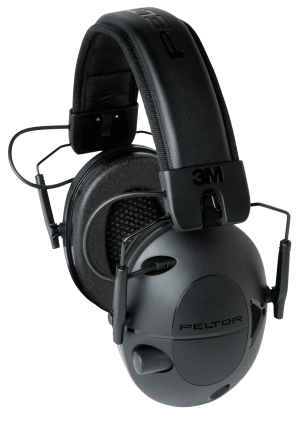 Peltor TAC100OTH Sport Tactical 100 Polymer 22 dB Over the Head Black Adult 1 Pair