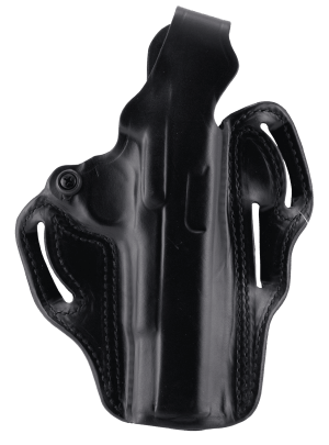 DeSantis Gunhide 001BA21Z0 Thumb Break Scabbard OWB Black Leather Belt Slide Fits 1911 Colt Govt Right Hand