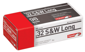 Aguila 1E322340 Target & Range Handgun 32 S&W Long 98 gr Lead Round Nose 50rd Box