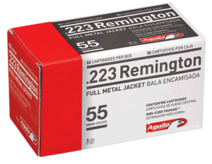 Aguila 1E223110 Target & Range Rifle 223 Rem 55 gr Full Metal Jacket 50rd Box