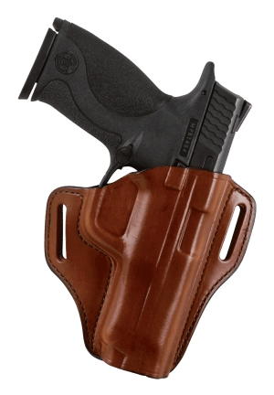 Bianchi 25016 57 Remedy OWB Size 10 Tan Leather Belt Slide Fits Colt 1911 Government Right Hand