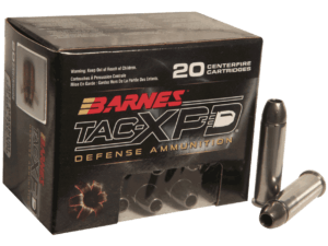 Barnes Bullets 21550 TAC-XPD Defense 357 Mag 125 gr TAC-XP 20rd Box