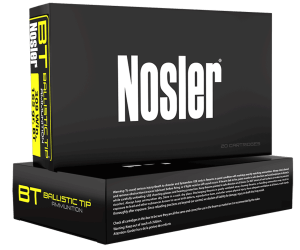 Nosler 40050 Ballistic Tip Hunting 243 Win 90 gr Spitzer Ballistic Tip (SBT) 20rd Box
