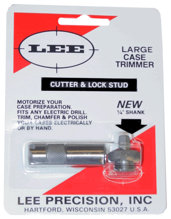 Lee Precision 90401 Cutter & Lock Stud Large Case Trimmer Lee Precision 90401 Cutter & Lock Stud Large Case Trimmer