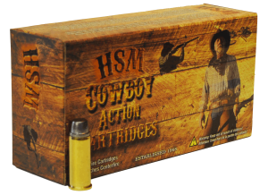 HSM 45C2N Cowboy Action Target 45 Colt (LC) 200 gr Round Nose Flat Point (RNFP) 50rd Box