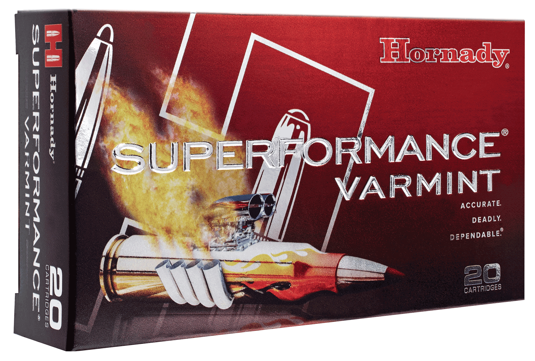 Hornady 83433 Superformance Varmint Varmint 243 Win 75 gr Hornady V-Max (VMX) 20rd Box