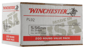 Winchester Ammo WM193200 USA M193 5.56x45mm NATO 55 gr Full Metal Jacket 200 Per Bx/ 4 Case Value Pack Winchester Ammo WM193200 USA M193 5.56x45mm NATO 55 gr Full Metal Jacket 200 Per Bx/ 4 Case Value Pack