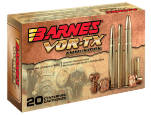Barnes Bullets 22018 VOR-TX Centerfire Rifle 416 Rem Mag 400 gr Round Nose Banded Solid 20rd Box