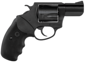 Charter Arms 63520 Mag Pug  Large 357 Mag  5 Shot 2.20″ Black Nitride Steel Barrel  Cylinder & Frame w/Black Finger Grooved Rubber Grip