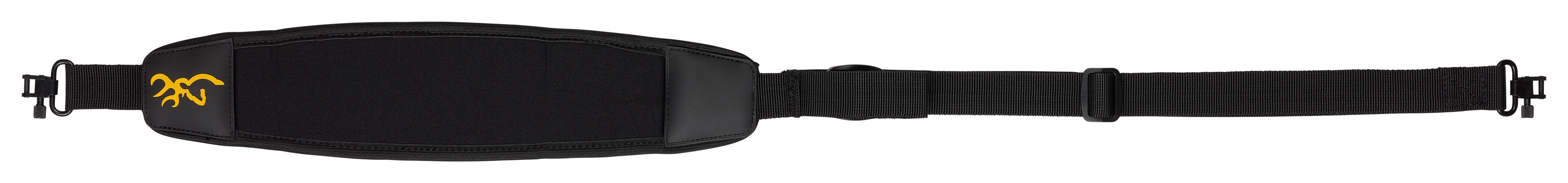 Browning 12201399 Big Game Sling made of Black Neoprene with 25″-50″ OAL Adjustable Design & Swivels for Rifle/Shotgun Browning 12201399 Big Game Sling made of Black Neoprene with 25″-50″ OAL Adjustable Design & Swivels for Rifle/Shotgun