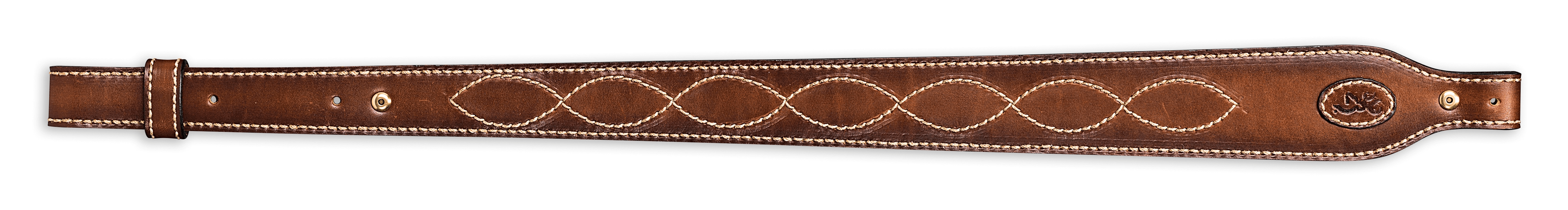 Browning 122617 Heritage Sling made of Brown Leather with Suede Backing & Buckmark Patch 25″-28″ OAL & Adjustable Design for Rifles Browning 122617 Heritage Sling made of Brown Leather with Suede Backing & Buckmark Patch 25″-28″ OAL & Adjustable Design for Rifles