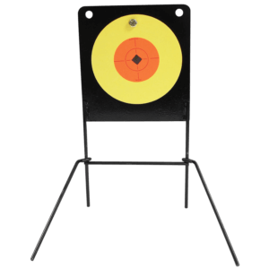 Birchwood Casey 47652 World of Targets Spoiler Alert Rimfire Pistol/Rifle Orange/Yellow AR400 Steel