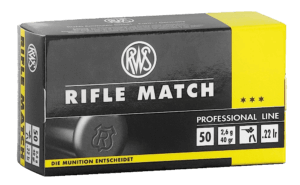 RWS/Umarex 2134225 Rifle Match Professional Line 22 LR 40 gr Lead Round Nose (LRN) 50rd Box RWS/Umarex 2134225 Rifle Match Professional Line 22 LR 40 gr Lead Round Nose (LRN) 50rd Box