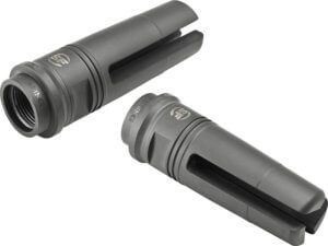 SureFire SF3P762MG1228 SOCOM 3-Prong Flash Hider Black DLC Stainless Steel with 1/2″-28 tpi Threads & 2.60″ OAL for 7.62x51mm NATO AR-10