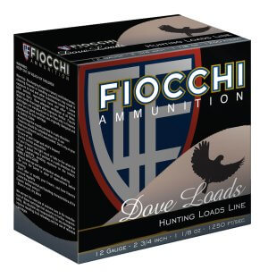 Fiocchi 12GTX187 Field Dynamics Dove & Quail 12Gauge 2.75" 1 1/8oz 7.5Shot 25rd Box