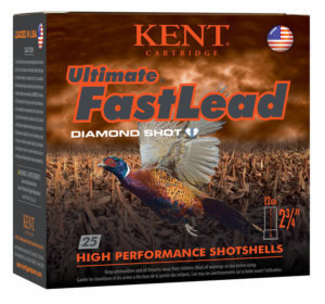 Kent Cartridge K122UFL365 Ultimate Fast Lead 12 Gauge 2.75″ 1 1/4 oz 5 Shot 25rd Box *Worn Missing 1