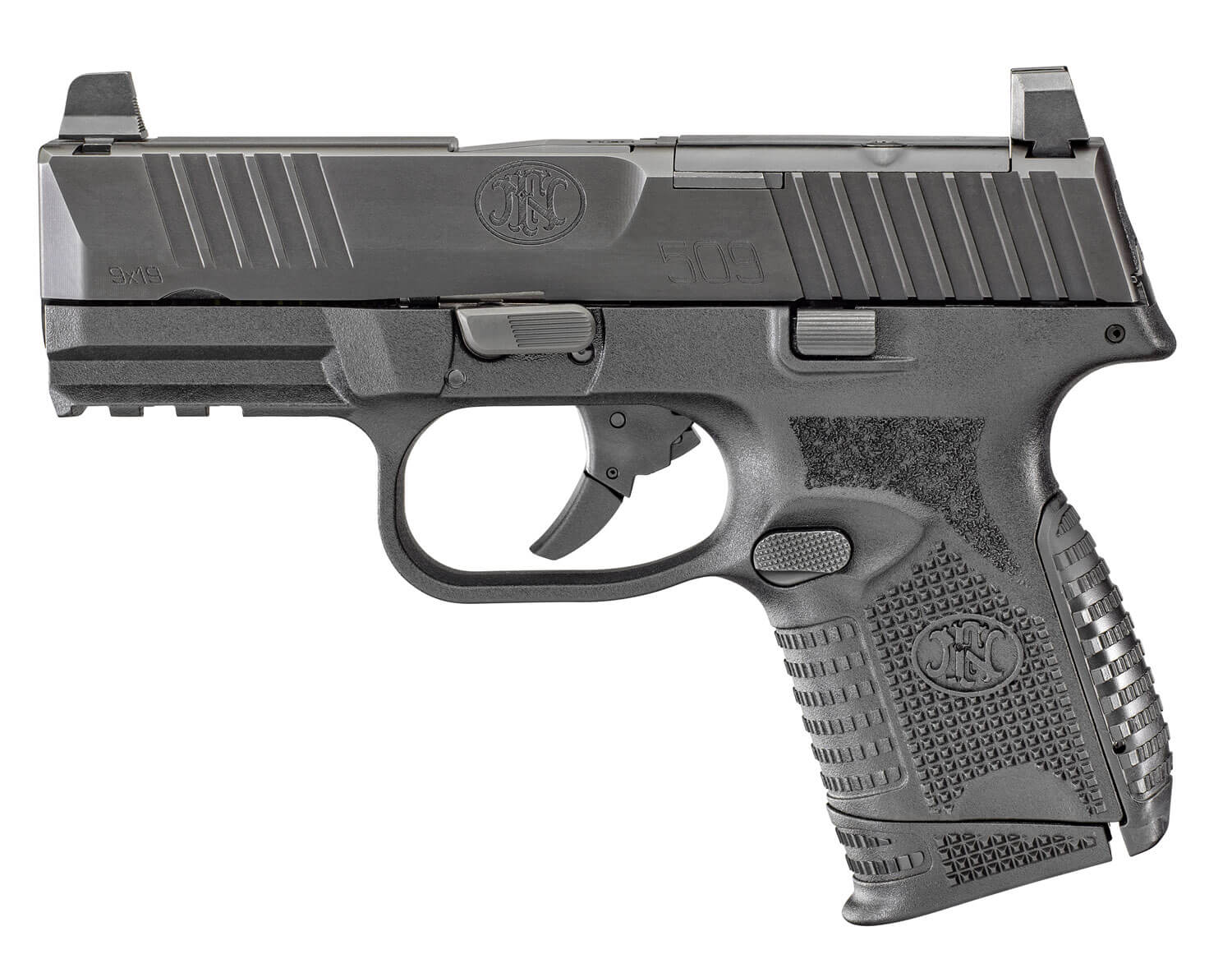 FN 66100571 509C MRD 9mm Luger 15+1/12+1 3.70″ Black Recessed Target Crown Steel Barrel Black PVD Optic Ready/Serrated Steel Slide & Polymer Frame w/Picatinny Rail Ambidextrous FN 66100571 509C MRD 9mm Luger 15+1/12+1 3.70″ Black Recessed Target Crown Steel Barrel Black PVD Optic Ready/Serrated Steel Slide & Polymer Frame w/Picatinny Rail Ambidextrous