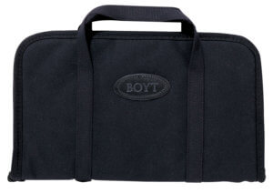 Boyt Harness 0PP660003 Rectangular Pistol Rug made of Waxed Canvas with Black Finish Cotton Batten Padding & Quilted Flannel Lining 16″ x 10″ Exterior Dimensions Boyt Harness 0PP660003 Rectangular Pistol Rug made of Waxed Canvas with Black Finish Cotton Batten Padding & Quilted Flannel Lining 16″ x 10″ Exterior Dimensions