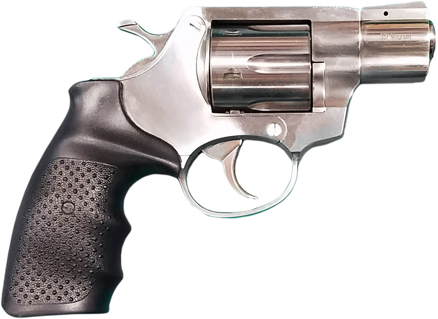 Rock Island 3520S AL3.1 357 Mag Caliber with 2″ Barrel 6rd Capacity Cylinder Overall Stainless Steel Finish & Finger Grooved Black Rubber Grip Rock Island 3520S AL3.1 357 Mag Caliber with 2″ Barrel 6rd Capacity Cylinder Overall Stainless Steel Finish & Finger Grooved Black Rubber Grip