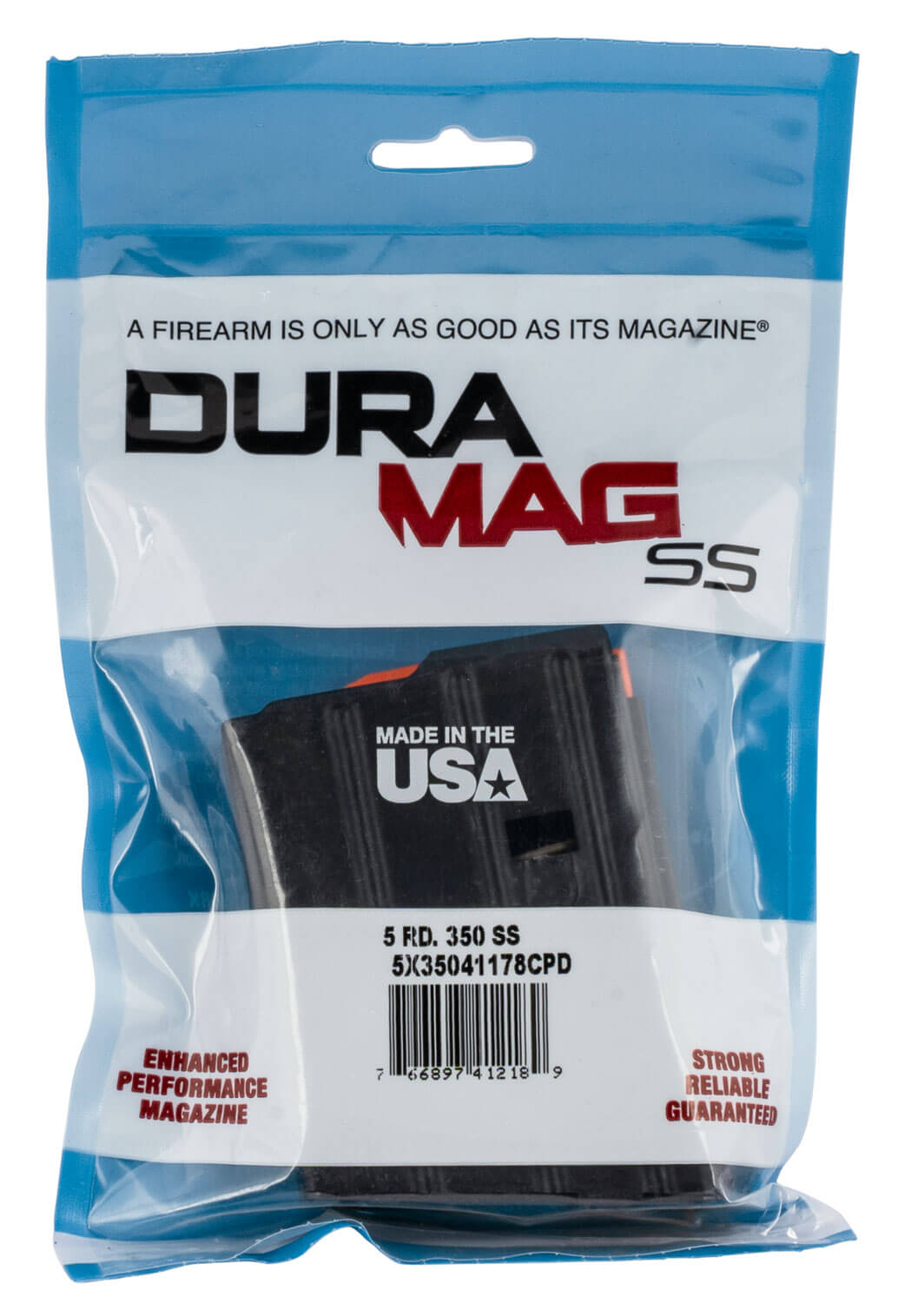 DuraMag 1035041178CPD SS 10rd 350 Legend for AR-15 Black w/ Black Follower Detachable DuraMag 1035041178CPD SS 10rd 350 Legend for AR-15 Black w/ Black Follower Detachable
