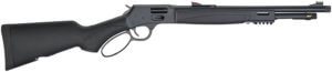Henry H012MX Big Boy X Model Lever Action 357 Mag Caliber with 7+1 Capacity  17.40″ Barrel  Overall Blued Metal Finish & Black Synthetic Stock  Right Hand (Full Size)