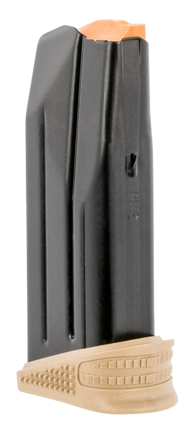 FN 20100376 509 Compact 12rd Extended Floorplate 9mm Luger Black/Flat Dark Earth Steel FN 20100376 509 Compact 12rd Extended Floorplate 9mm Luger Black/Flat Dark Earth Steel