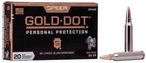 Speer 24468 Gold Dot Personal Protection 223 Rem 55 gr Soft Point 20rd Box