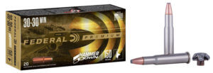 Federal LG30301 Premium HammerDown 30-30Win 150gr Bonded Soft Point 20rd Box