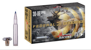 Federal P3006TA1 Premium Terminal Ascent 30-06Springfield 175gr 20rd Box