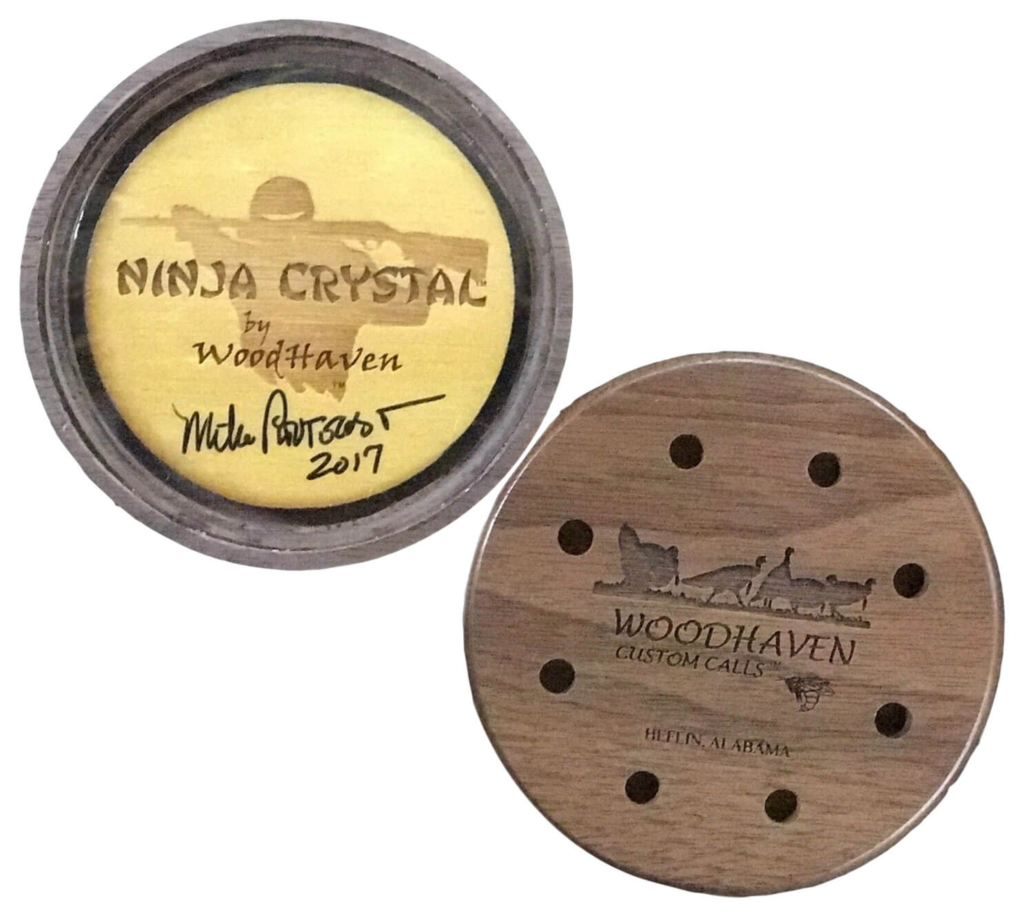 Woodhaven WH087 Ninja Friction Call Attracts Turkeys Natural Crystal/Wood Woodhaven WH087 Ninja Friction Call Attracts Turkeys Natural Crystal/Wood