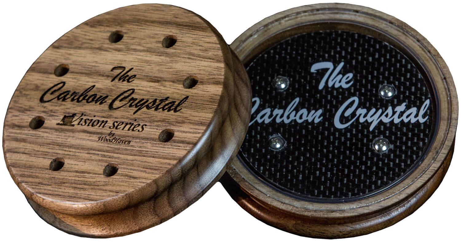 Woodhaven WH057 Carbon Crystal Friction Call Attracts Turkeys Brown Crystal/Walnut Woodhaven WH057 Carbon Crystal Friction Call Attracts Turkeys Brown Crystal/Walnut
