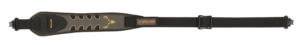 Allen 8357 Aspen  2 Point Rifle/Shotgun Sling w/Swivels Gray Nubuck Leather w/BakTrak Back  Adjustable Length 28″ to 35″  3″ Wide