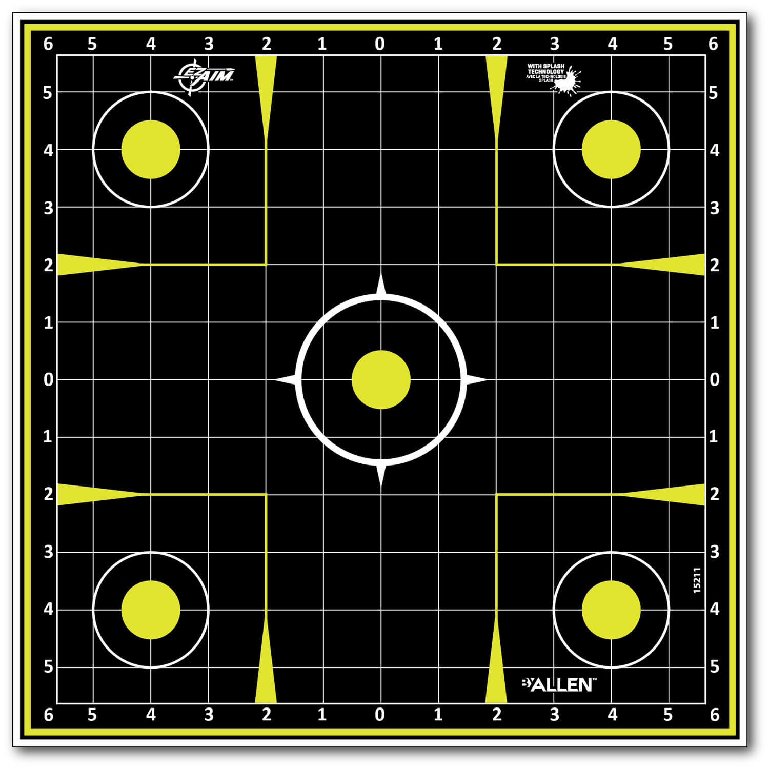 EZ-Aim 15211 Splash Reactive Sight – In – Grid Non-Adhesive 12 Pack EZ-Aim 15211 Splash Reactive Sight – In – Grid Non-Adhesive 12 Pack