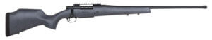 Mossberg 28104 Patriot Long Range Hunter 6.5 PRC 4+1 24″ Threaded/Fluted Barrel  Matte Blued Metal  Picatinny Rail  Benchrest Style Forend  Spider Gray Polymer-Coated Monte Carlo Hunting Stock w/Aluminum Bedding Pillars & Textured Grip