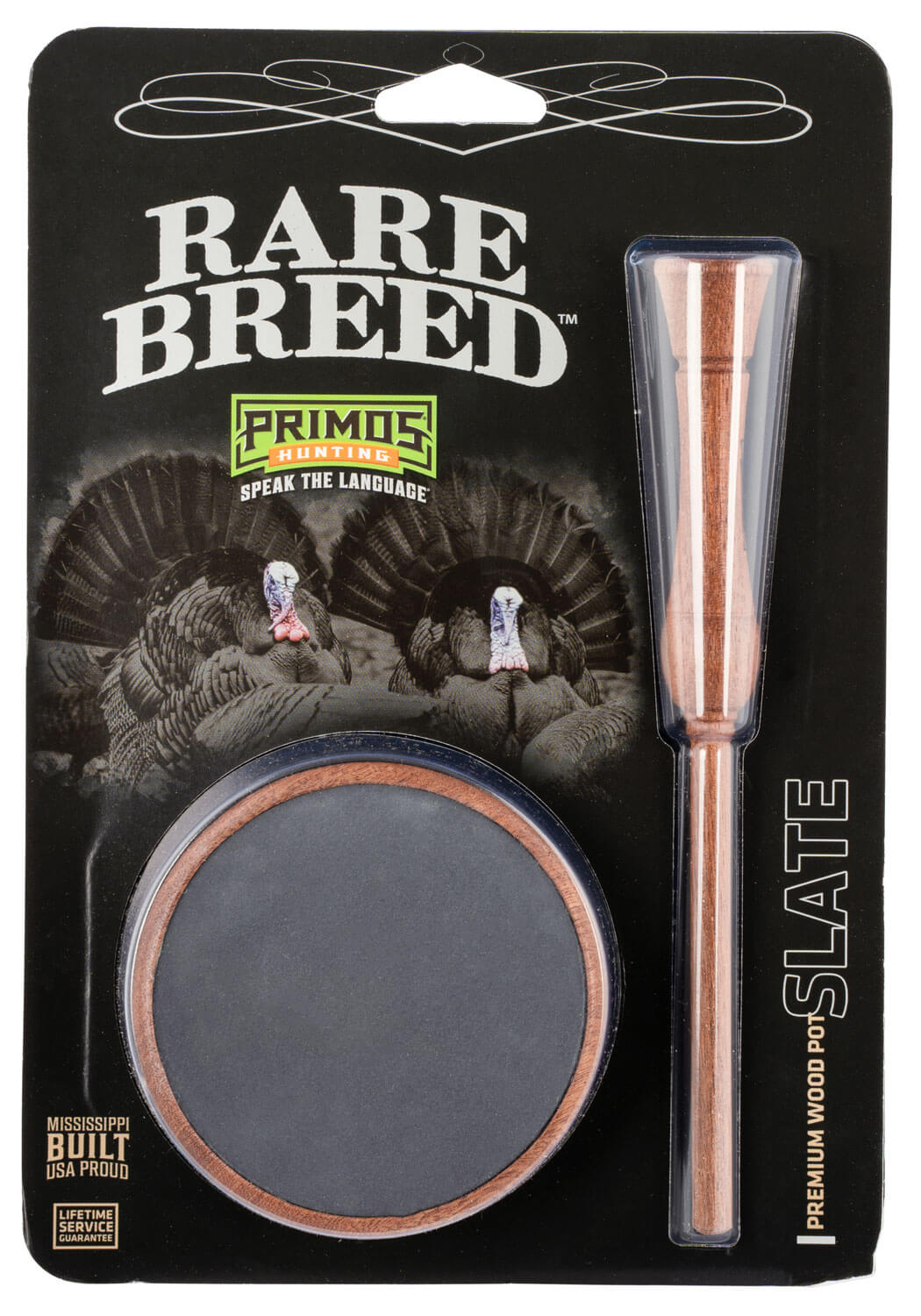 Primos PS2904 Rare Breed Friction Call Attracts Turkeys Natural Wood/Slate Primos PS2904 Rare Breed Friction Call Attracts Turkeys Natural Wood/Slate