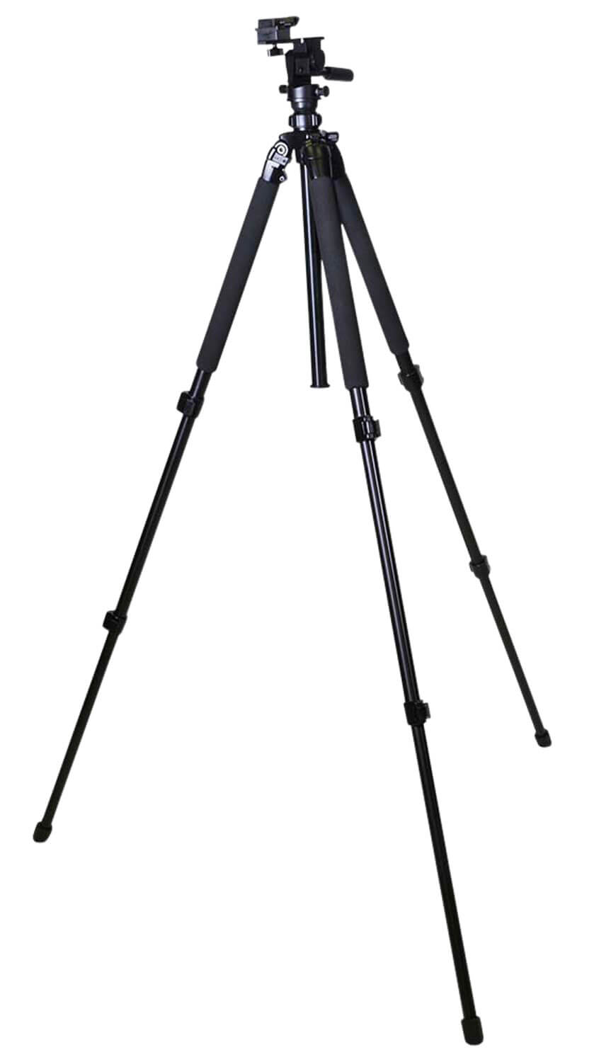 KOPF Jager KJ85003K Folding Tripod K700 Tripod made of Aluminum with Black Finish Adjustable Reaper Rail 3-Level Leg Extension 21-87 Degree Pan & Tilt KOPF Jager KJ85003K Folding Tripod K700 Tripod made of Aluminum with Black Finish Adjustable Reaper Rail 3-Level Leg Extension 21-87 Degree Pan & Tilt
