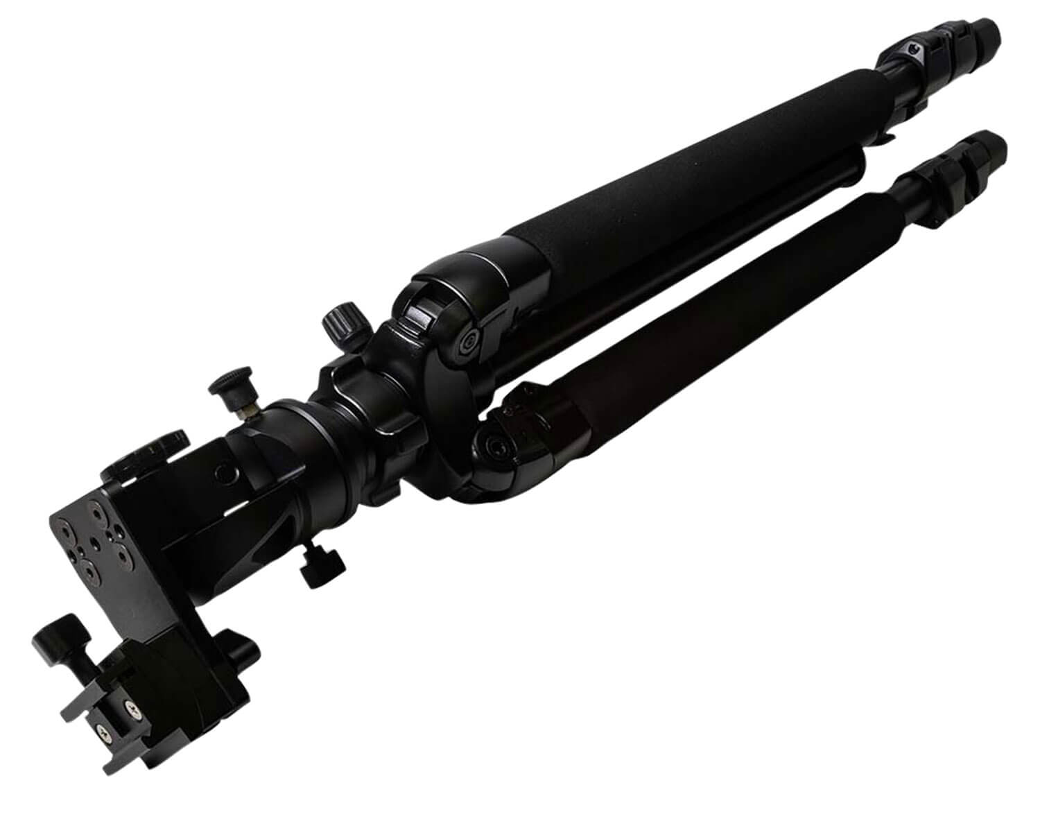 KOPF Jager KJ85003K Folding Tripod K700 Tripod made of Aluminum with Black Finish Adjustable Reaper Rail 3-Level Leg Extension 21-87 Degree Pan & Tilt KOPF Jager KJ85003K Folding Tripod K700 Tripod made of Aluminum with Black Finish Adjustable Reaper Rail 3-Level Leg Extension 21-87 Degree Pan & Tilt