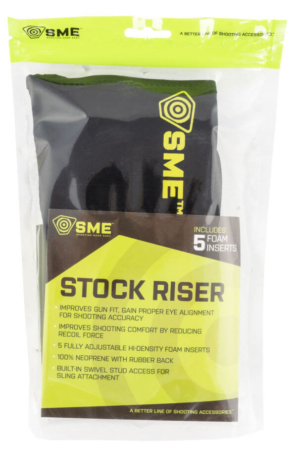 SME SMERSR Stock Riser SME-RSR Black Neoprene SME SMERSR Stock Riser SME-RSR Black Neoprene