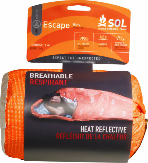 Survive Outdoors Longer 01401228 SOL Bivvy Warmth Waterproof Orange Survive Outdoors Longer 01401228 SOL Bivvy Warmth Waterproof Orange