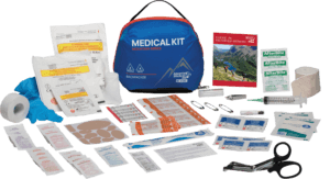 Adventure Medical Kits 01001003 Mountain Backpacker Medical Kit Treats Injuries/Illnesses Water Resistant Blue Adventure Medical Kits 01001003 Mountain Backpacker Medical Kit Treats Injuries/Illnesses Water Resistant Blue