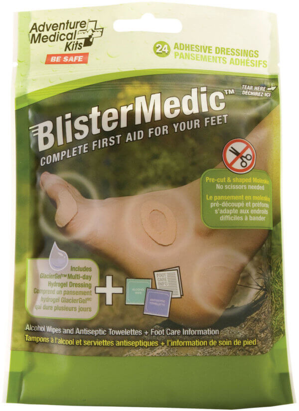 Adventure Medical Kits 01550667 Blister Medic Kit Blister Prevention Brown 24 Precut Shapes Adventure Medical Kits 01550667 Blister Medic Kit Blister Prevention Brown 24 Precut Shapes