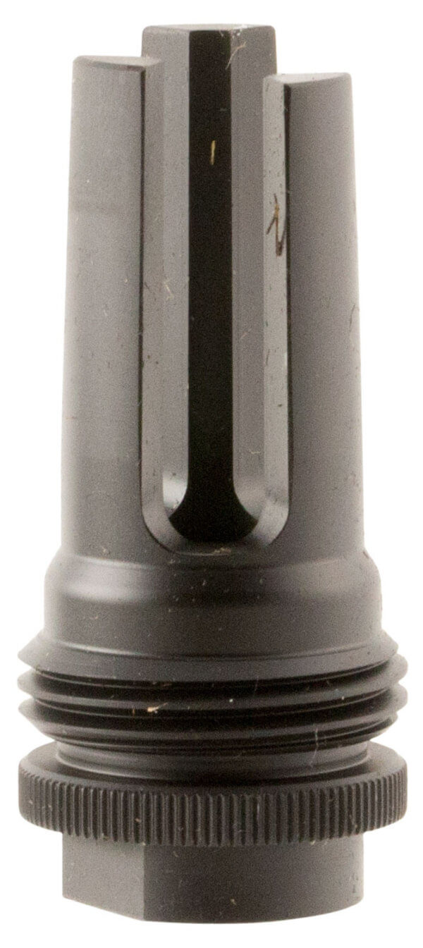 SilencerCo AC1570 ASR Flash Hider Black Steel with 1/2″-28 tpi Threads for 9mm